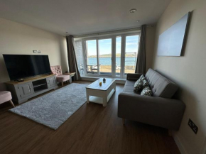 The waterfront apartments